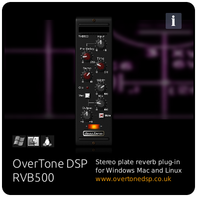 OvertoneDSP RVB500