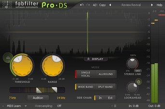 FabFilter Pro-DS Level Display