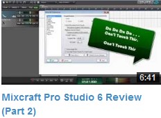 Mixcraft Review Video #2